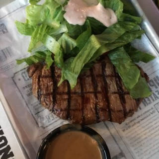 Sirloin Steak with Heroes Sauce - Little India Tekka Serangoon Road / Hungry Heroes (Little India Tekka Serangoon Road)|Singapore