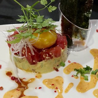 Tuna Sashimi & Avocado Salad Asian Style - $12 - Raffles Place / Ramen Isshi (Raffles Place)|Singapore