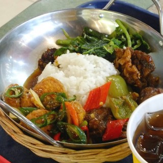 Master Style 3 (1 rice + 2 meat/seafood + 1 veggie + 1 drink) - 位於Kelapa Gading的Master Wok (Kelapa Gading) | 雅加達