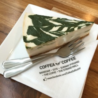Matcha Tofu cheesecake - Bukit Bintang's Coffea Coffee (Bukit Bintang)|Klang Valley