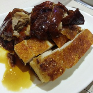 Two combination BBQ Meat (Roast duck and Roast Pork) - Bukit Bintang / Village Roast Duck (Bukit Bintang)|Klang Valley