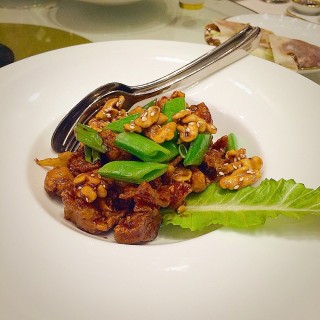 Stewed Chicken with Pork and Mushrooms in Homemade Brown Sauce - dari Crystal Dragon - Crown Towers Manila (Parañaque) di Parañaque |Metro Manila