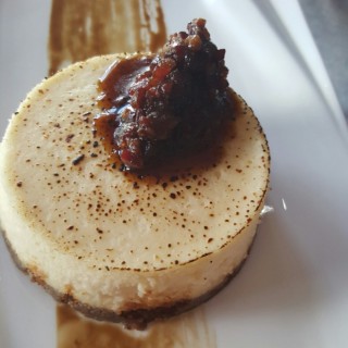 New York Style Baked Cheesecake with Homemade Bacon Jam - Quezon City's Full Belly Craft Kitchen (Quezon City)|Metro Manila