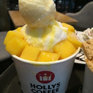 Mango Bingsoo - ปทุมวัน / Hollys Coffee (ฮอลลี่ส์ คอฟฟี่) (ปทุมวัน)|กรุงเทพและปริมลฑล